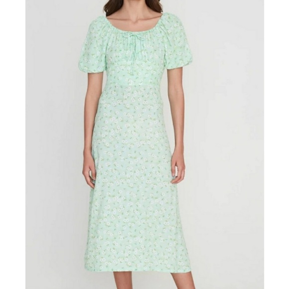 Faithful the Brand Lira Midi Dress in Merci Floral Print - Picture 8 of 9
